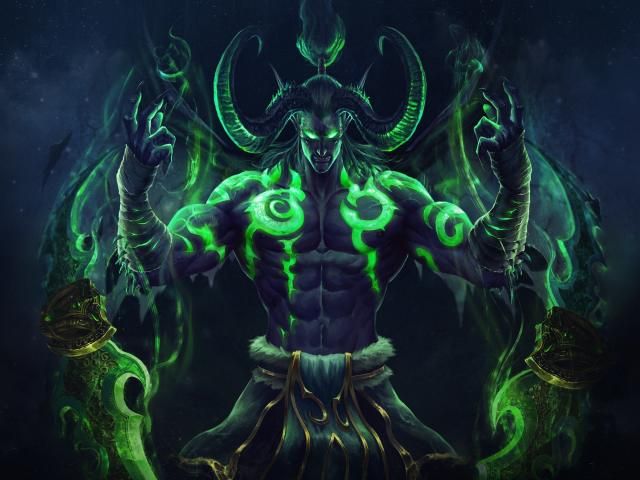 illidan stormrage poster